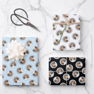 Englisch Foxhound-Malerei Süße Original-Hunde-Kuns Geschenkpapier Set