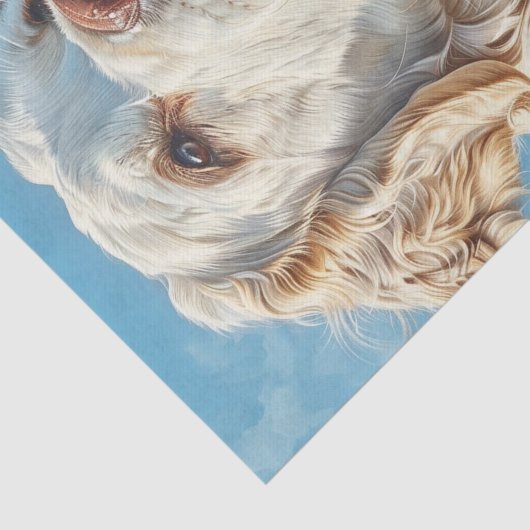 Englisch Golden Retriever1 Seidenpapier (Ausschnitt)