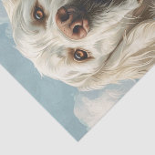 Englisch Golden Retriever2 Seidenpapier (Ausschnitt)