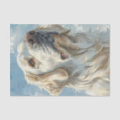 Englisch Golden Retriever3 Seidenpapier (Vorderseite)