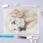 Englisch Golden Retriever7 Seidenpapier (Handwerk)