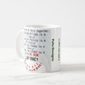 Englisch Grammar Issue Kaffeetasse (Vorderseite Links)