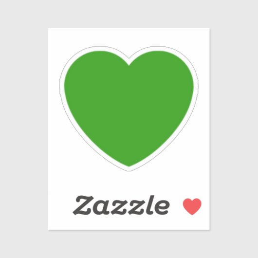 Englisch Green Sticker (Blatt)