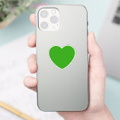 Englisch Green Sticker (Telefon)