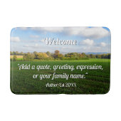 Englisch Herbst Landschaft - Personalisiert Badematte