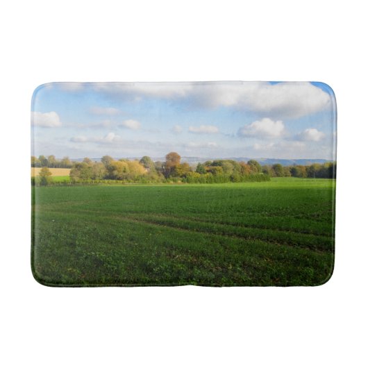Englisch Herbst Landschaft - Personalisiert Badematte (Vorderseite)