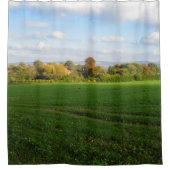 Englisch Herbst Landschaft - Personalisiert Duschvorhang (Vorderseite)