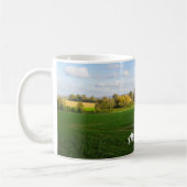 Englisch Herbst Landschaft - Personalisiert Kaffeetasse (Links)