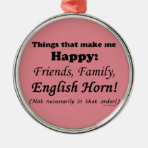 Englisch Horn macht mich glücklich