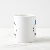 Englisch Horn - World Revolves rund Kaffeetasse (Mittel)