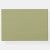 Englisch Hütte Wedding Guest Book Gästebuch (Rückseite)