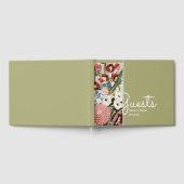 Englisch Hütte Wedding Guest Book Gästebuch (Voll)