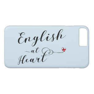 Englisch in Heart Mobile Phone Case