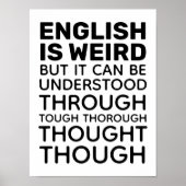Englisch ist komisch Funny Grammar Poster (Vorne)