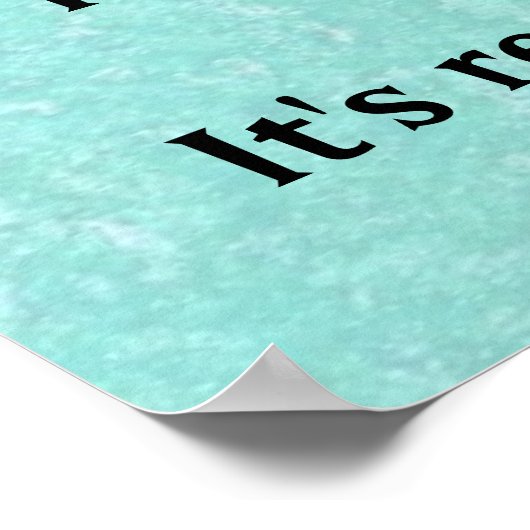 Englisch ist nicht so schwer poster (Ecke)