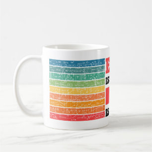 Englisch ist wichtig, aber Mathematik ist wichtig Kaffeetasse