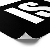 Englisch ist wichtig, aber Mathematik ist wichtig Poster (Ecke)