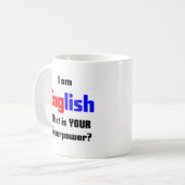 Englisch Kaffeetasse (Vorderseite Links)