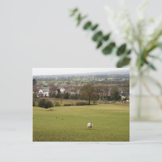 Englisch Landschaft Postkarte (Stehend Vorderseite)