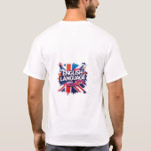 Englisch lernen" T-Shirt (Rückseite)