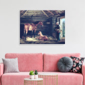 Englisch Mare with their Foals, 1833 Leinwanddruck (Insitu (Wohnzimmer))