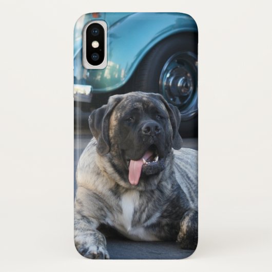Englisch Mastiff Hund iPhone X Gehäuse Case-Mate iPhone Hülle (Rückseite)
