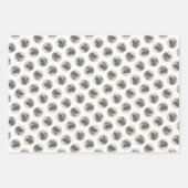 Englisch Mastiff Malerei Brindle Original Hunde Ku Geschenkpapier Set (Vorderseite 2)