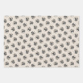 Englisch Mastiff Malerei Brindle Original Hunde Ku Geschenkpapier Set (Vorderseite)