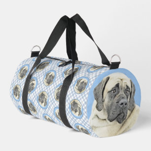 Englisch Mastiff Malerei Fawn Original Haustier Hu Duffle Bag