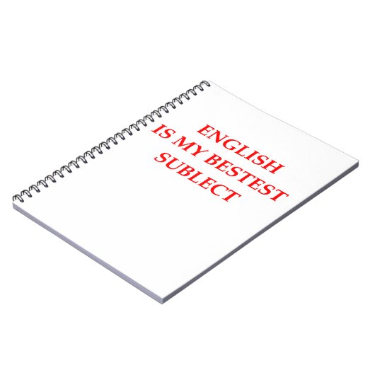 ENGLISCH NOTIZBLOCK (Linke Seite)