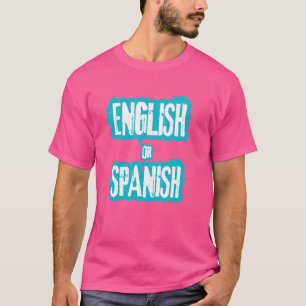 Englisch oder Spanisch Meme Funny Joke cool T-Shirt