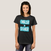 Englisch oder Spanisch Meme Funny Joke cool T-Shirt (Vorne ganz)