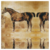 ENGLISCH-PFERD IN STABIL STOFF (Nahaufnahme)