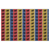 Englisch Pferd und Reiter Stoff (Fat Quarter (45,7 x 55,9 cm))