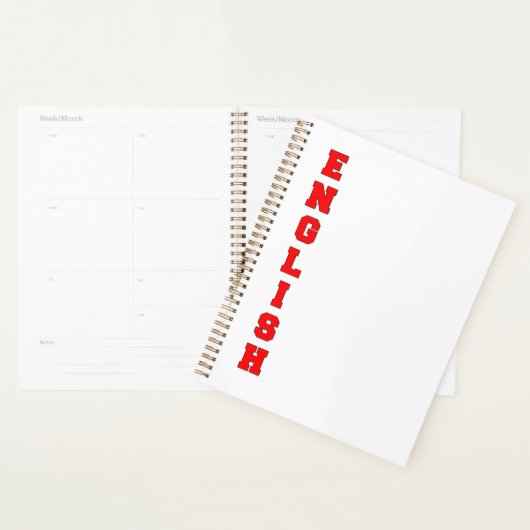 Englisch Planer (Anzeige)