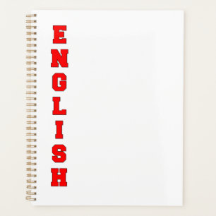 Englisch Planer