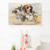 Englisch Pointer Fasanenjagd Banner (InSitu)