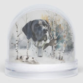 Englisch Pointer, Jagen Schneekugeln (Vorderseite)