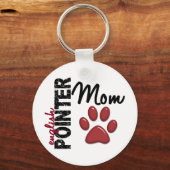 Englisch Pointer Mama 2 Schlüsselanhänger (Vorderseite)