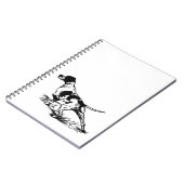 Englisch Pointer Notebook Notizblock (Linke Seite)