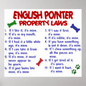 ENGLISCH POINTER PL2 POSTER (Vorne)