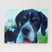 Englisch Pointer. Puzzle (Horizontal)