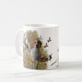 Englisch Pointer Tapestes Akrylus Print Kaffeetasse (Vorderseite Links)