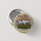 Englisch Pointer Tapestry Poster Triptych Acrylic Button (Vorne & Hinten)