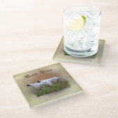 Englisch Pointer Tapestry Poster Triptych Acrylic Glasuntersetzer (Schrägansicht)