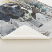 Englisch Pointer , Woodcock Jägersaison , Kunst Sherpadecke (3/4)