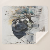 Englisch Pointer , Woodcock Jägersaison , Kunst Sherpadecke (Vorderseite (Horizontal))
