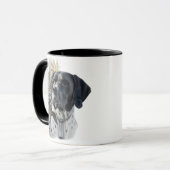 Englisch Pointer , Woodcock Jägersaison , Kunst Tasse (Vorderseite Links)