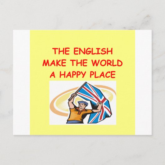 Englisch Postkarte (Vorderseite)
