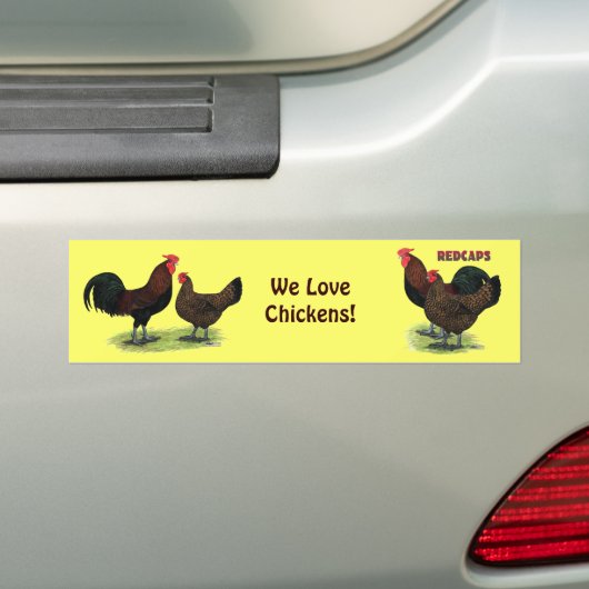 Englisch Redcaps Autoaufkleber (Auf Auto)